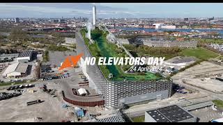 No Elevators Day 2024: ISCA climbs CopenHill!