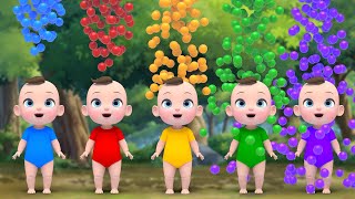 Color Ball Playground Song | Hickory Dickory Dock More + Nursery Rhymes & Kids Songs | Kindergarten