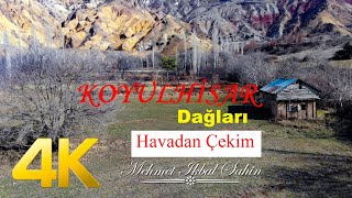 Koyulhisar Dağları (Si̇vas) 4K Havadan Çekim 2 - 2 Şubat 2021 Salı