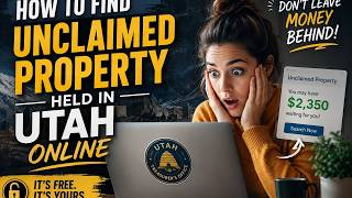 How to find unclaimed property held in Utah online