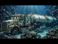 We Salvaged a Sunken Freightliner 122SD Oil Tanker from the Ocean Floor | Complete ASMR Recovery