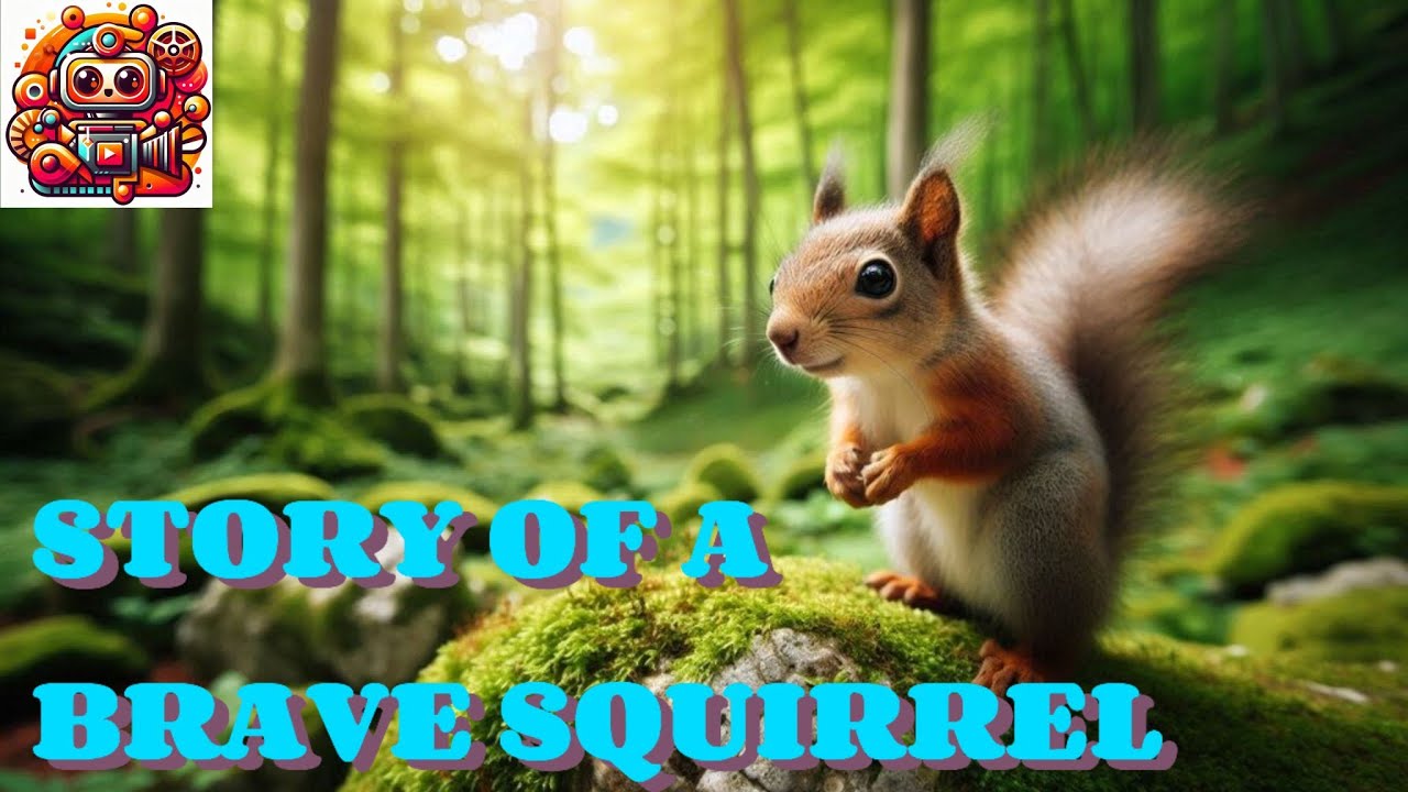 Brave Squirrel In The Forest | kids story | Animatrix World | - YouTube