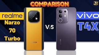 vivo T4X vs realme Narzo 70 Turbo : Which Phone is Best❓🤔
