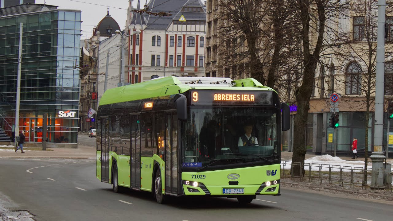 Solaris Riga Riga, Solaris Urbino 12 IV Electric. Short introduction - YouTube