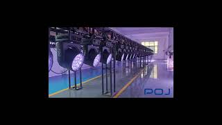 POJ New 19×40W RGBW  LED Wash Light IP68 #POJLighting#LEDWashLight #WaterproofLED #IP68Washlight