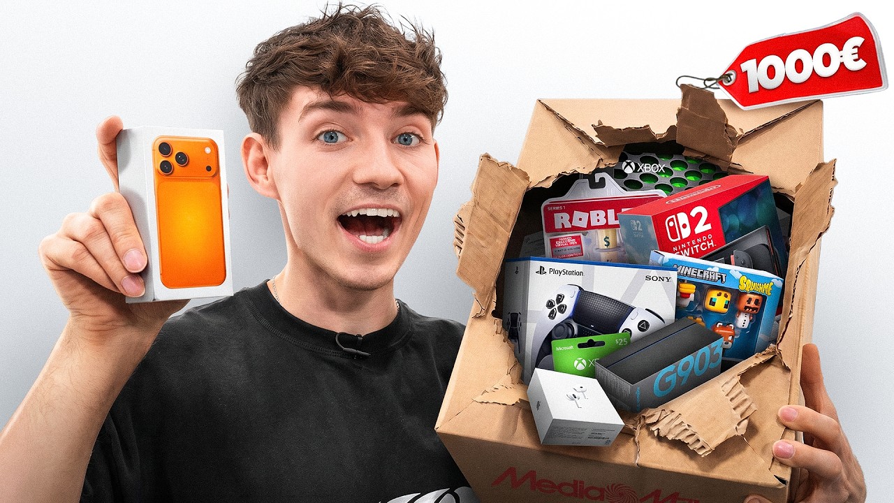 Wir Öffnen 500€ MYSTERY BOXEN Von MEDIA MARKT! 😱