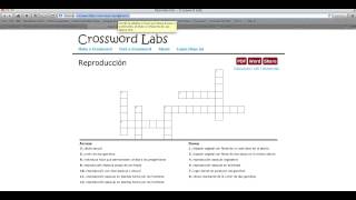 crosswordlabs tutorial
