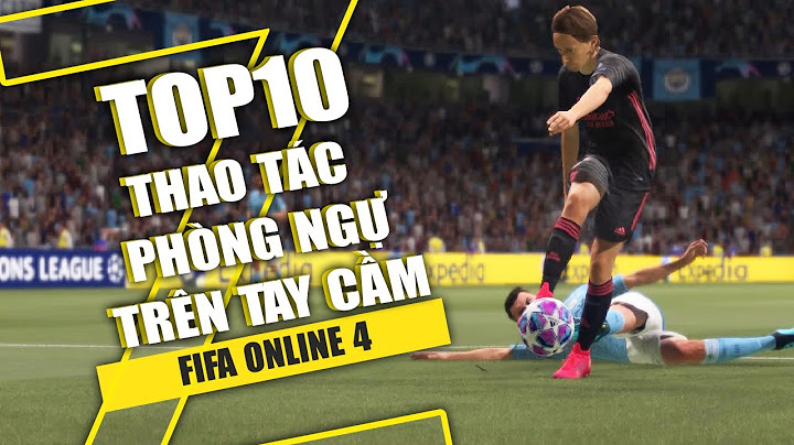 Hướng dẫn phím chơi fifa online 4