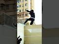 Delivery Rider Escapes from Fierce Security Guard! 😱😮😲 #shorts #moments #parkour