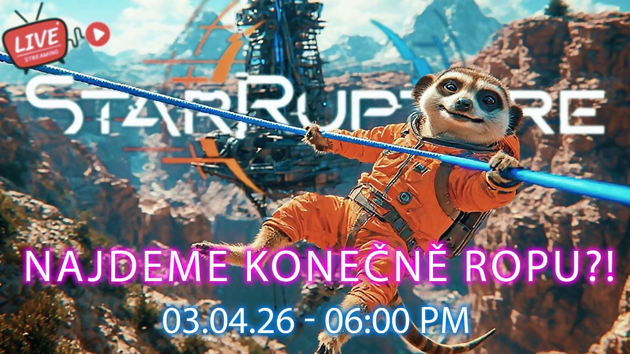 🔴STARRUPTURE👾ROPA. RADIACE a MINIKLOKANI🦘 !DONO !MERCH !SMARTY