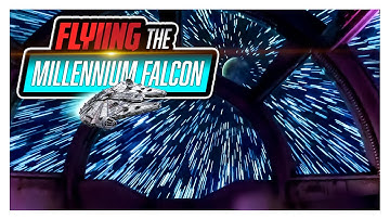We flew the Millennium Falcon! | Smuggler