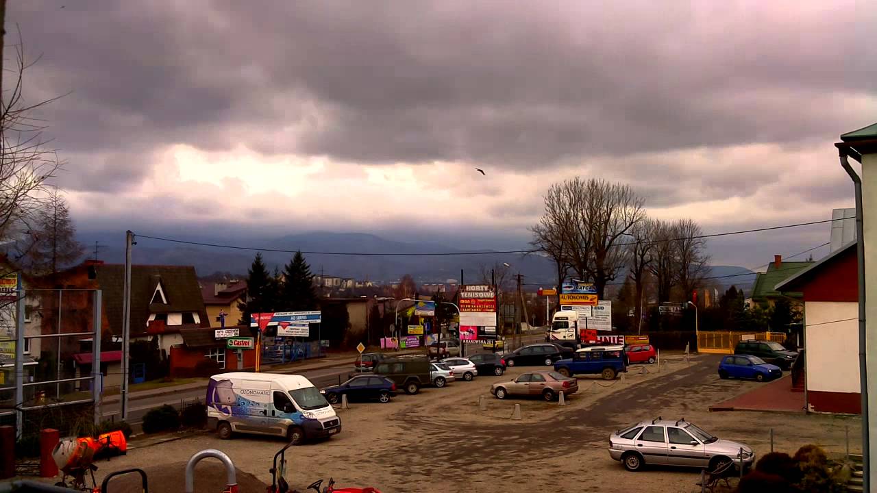 Bielsko-Biala timelapse 5 January 2014