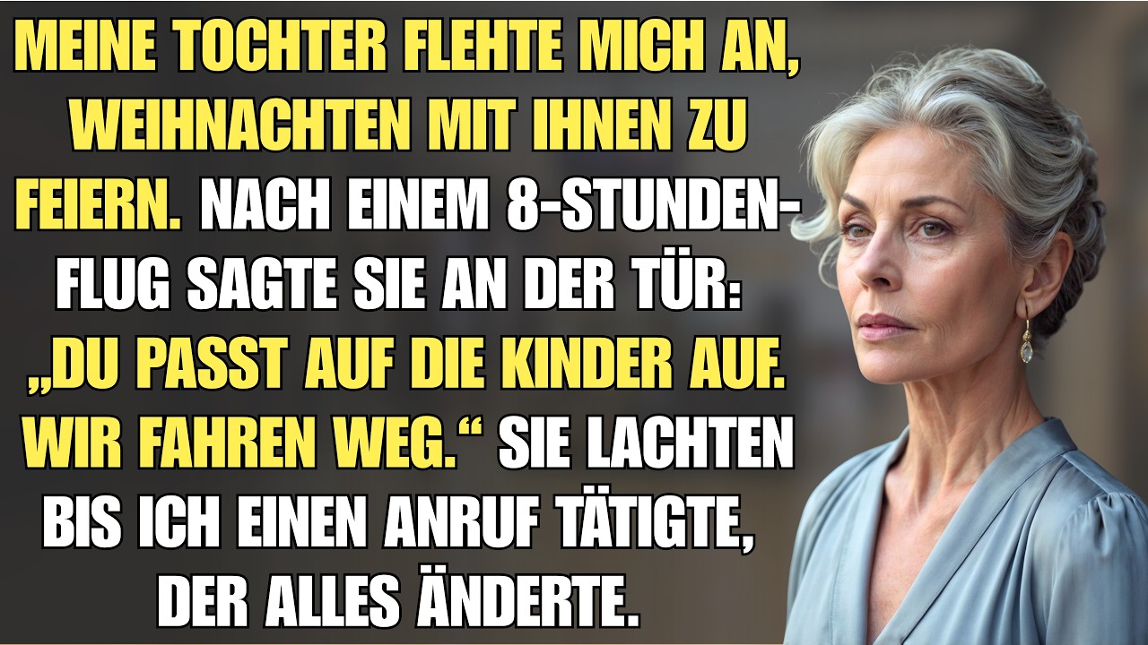 „Ich bin extra 2.000 Kilometer geflogen, weil meine Tochter mich angefleht hat, Weihnachten mit meinen Enkeln zu verbringen. Doch als ich aus dem Taxi stieg, standen Sabine und Thomas mit...