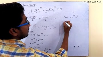 Solved question on cube root of unity by using its properties  in hindi CBSE NCERT Class 11
