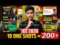 10 Best ONE SHOTS = 200+ in JEE Mains 2026🔥| JEE 2027 | One Shot Enough for JEE? #iit #jee2026