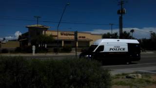 Bomb squad at Walgreen Tucson Arizona