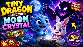 Details Tiny Dragon And The Moon Crystal 🐉✨ | Magical Friendship Adventure | Kids Cartoon Story Guide