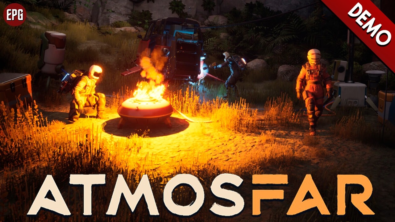 ATMOSFAR (demo) - Выживание на парящих в небе островах (стрим)