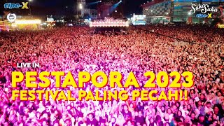 TIPE-X LIVE IN PESTAPORA 2023!! FIX PECAH NO DEBAT!!