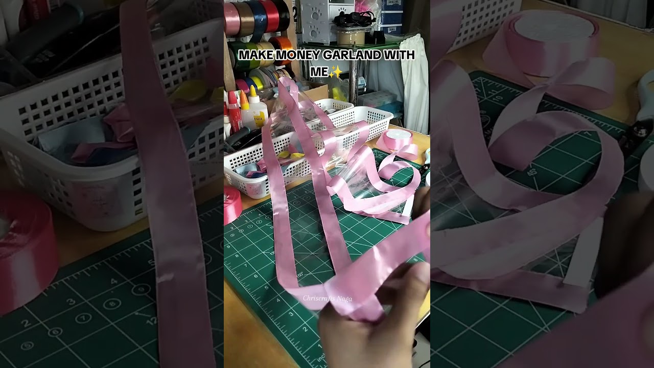 HOW TO MAKE MONEY GARLAND| tutorial video ✨ 