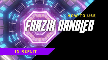 How to use my discordjs v13 Command handler in replit.