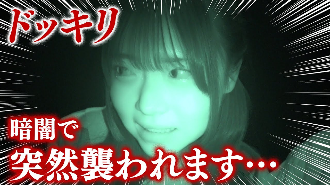 【ドッキリ】突然1人でホラーアトラクション行かされてパニック！
