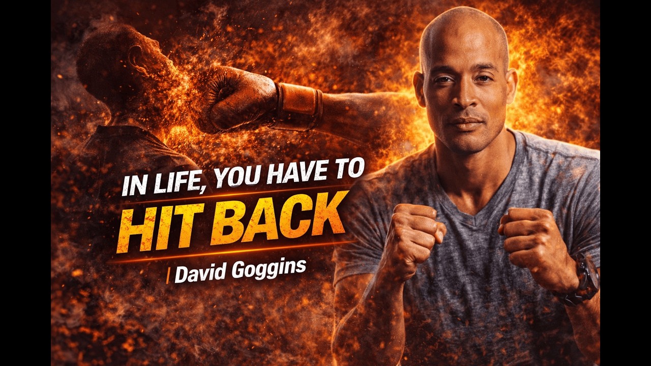 David goggins--In life you have to hit back