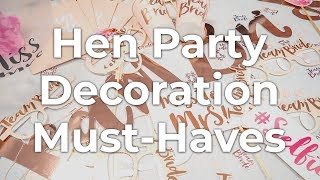 Hen Party Decorations & Accessories: How to Throw an Amazing Hen Party | GoHen & PartyPieces