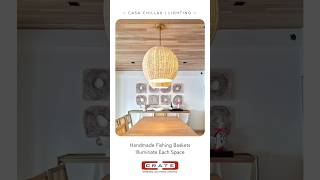 Creative Handmade Basket Lights