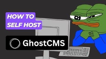 How to Self host Ghost on Coolify