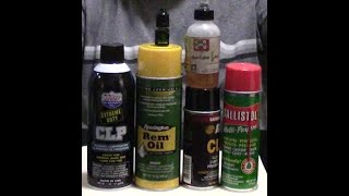 Which gun cleaner/lubricant/protectant should I buy for my firearm?