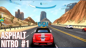 Asphalt Nitro #1 - Gameplay Walkthrough (iOS/Android) / Mini Cooper S Roadster