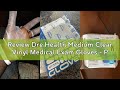 Review Dre Health Medium Clear Vinyl Medical Exam Gloves - Pack of 100