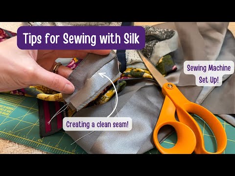 Silk Sewing Made Easy My Best Sewing Tips In 5 Minutes 