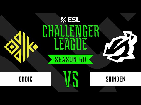 LIVE: ODDIK vs ShindeN - ESL Challenger League - Season 50 SA