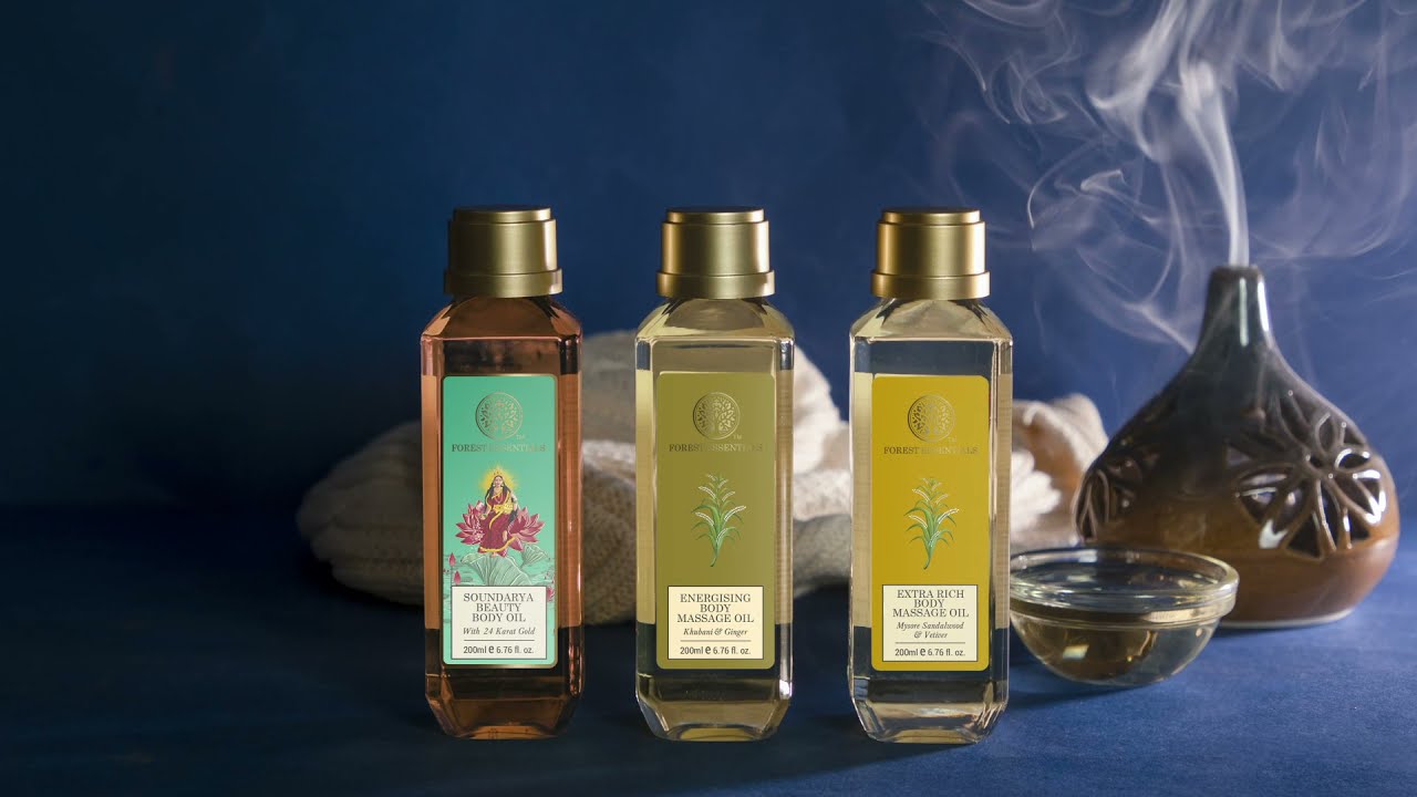 Ayurvedic Body Massage Oil Khubani & Ginger | Forest Essentials