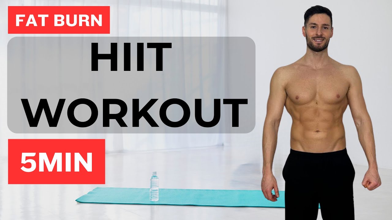 Hiit Workout for fast fatburn - 5 min