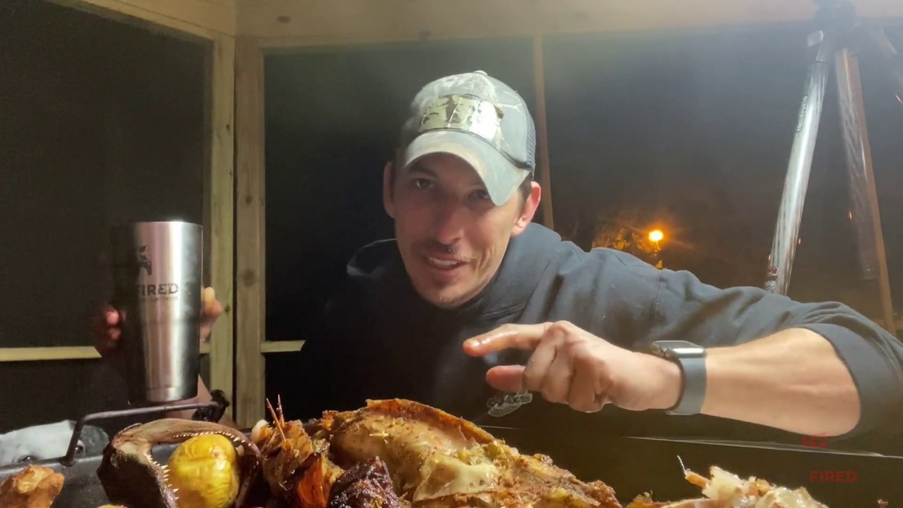 Alligator Rotisserie Recipe & How to Cook DIY Instructions & Tasting by WildFired & Stuart M