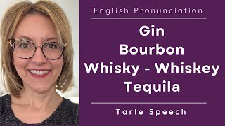 Pronounce Gin, Bourbon, Whisky, Whiskey, Tequila - Learn American #English Spirits Pronunciation Wealth