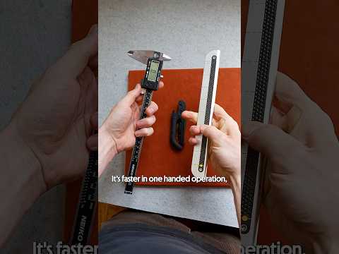 The problem with calipers for quick reference.