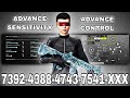 NEW UPDATE 3.9 🔥!! ZERO RECOIL BEST SENSITIVITY CODE + CONTROL SETTINGS PUBG MOBILE/BGMI