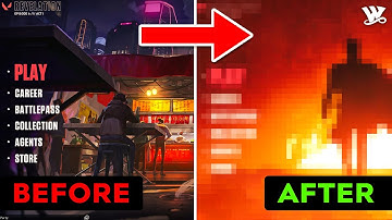 HOW TO CHANGE VALORANT MENU SCREEN 2023! (Valorant Custom Backgroud)