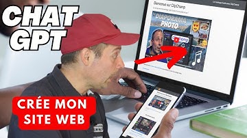 Chat GPT : Créer un site web gratuitement avec l