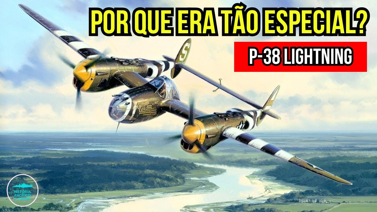 A ÉPICA carreira do P-38 Lightning: O que fez desta aeronave tão especial?