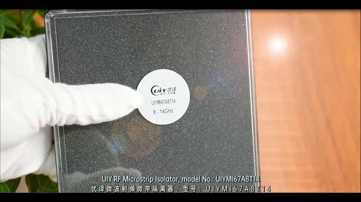 8 to 18GHz Microstrip Isolator