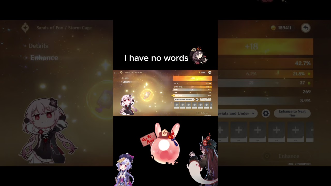 Genshin artifact rolling | 