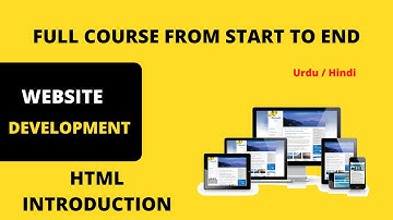 #1 Website development Course | Html Introduction | Full Course 2021 in Urdu / Hindi