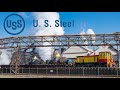 [4K] Lava Train! US Steel's Molten Iron Torpedo Trains In Action!