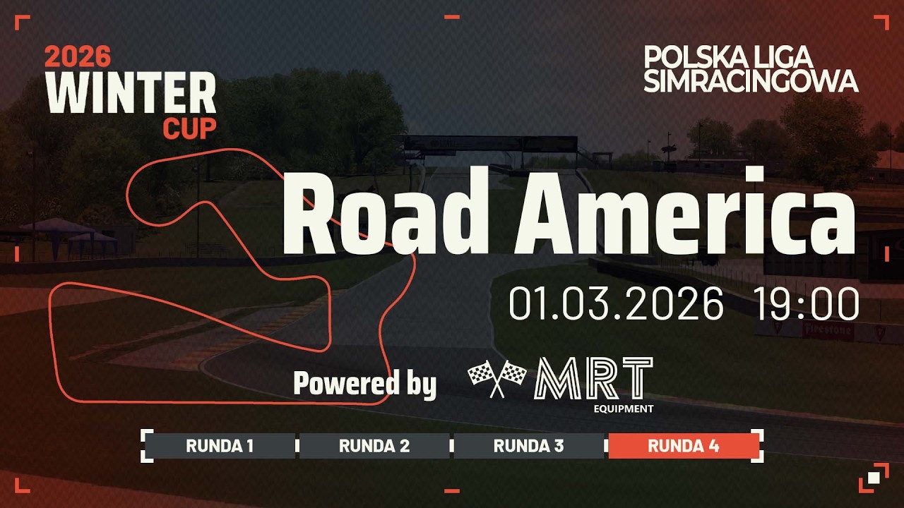 WINTER CUP 2026 | RUNDA 4 | Road America | 01.03.2026