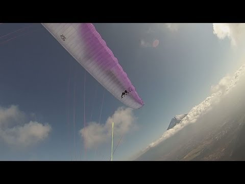 パラグライダー　スカイ朝霧　12.7　OZONE MANTRA M6